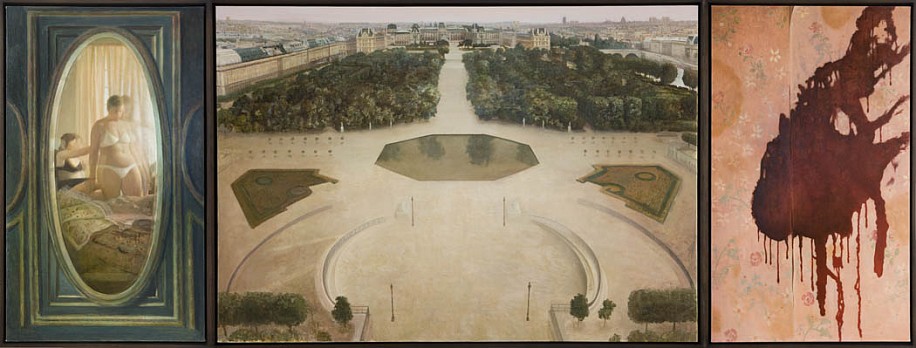 Vincent DESIDERIO, When Last I Saw Paris
2007, oil on canvas