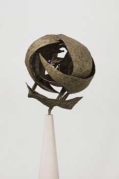 lipton night bloom 1951 nickel silver on steel 20 x 20 x 20 in. 50.8 x 50.8 x 50.8 cm n 5158 pierre le hors 300dpi