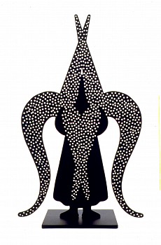 bruskin kerub small 1992 94 enamel on steel edition of