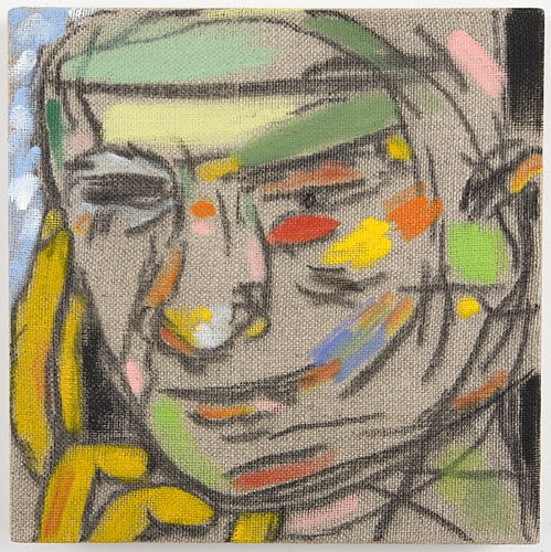 R.B. KITAJ, After Giotto
2007, oil on canvas
