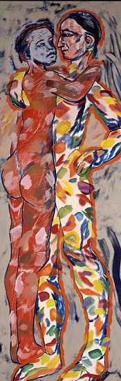 R.B. KITAJ, Two Messiahs
1988, oil on canvas