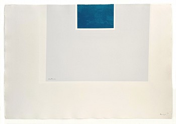 motherwell london series ii untitled blue pale blue
