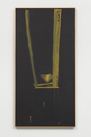 Robert MOTHERWELL, Black Open
1973, acrylic on canvas