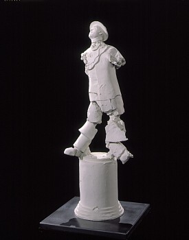 bruskin from the group on the edge wandering jew 2001 2003 painted bronze edition of